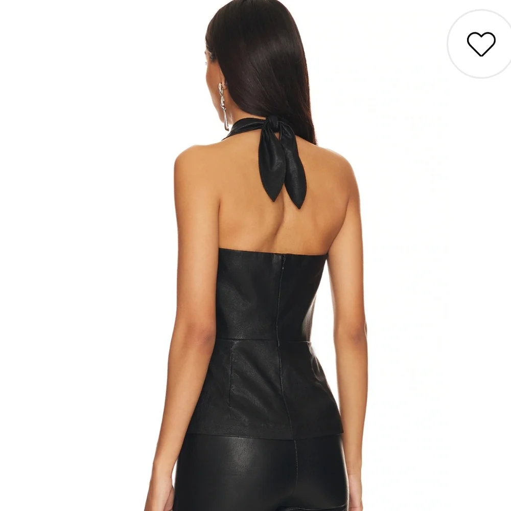 Amanda Uprichard Black Halter Top - Picture 4 of 5